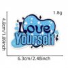 Wholesale Colorful Cartoon English Alphabet Embroidered Patches Decorative Fashion Accessory for Clothing Gift Resale
