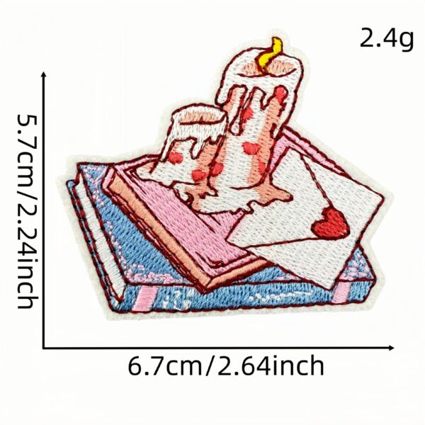 oly-82bc5e614b8e8818d5f512d6695b2cc0 Wholesale Polyester Cartoon Embroidery Patches Pink Anime Design for DIY Clothing Accessories