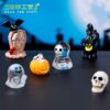Wholesale Halloween Resin Crystal Ball Ornament Pumpkin Ghost Home Decor
