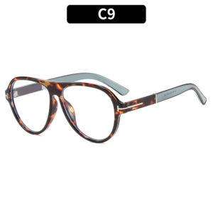 C9-Wrapped floral frame, grey legs, white panels