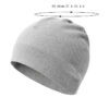 oly-8309c5135b72067ee168fa3fc6ff83aa Wholesale Seamless Knit Dome Hat Quick Dry Adjustable Grey Fashion Accessory for Resale