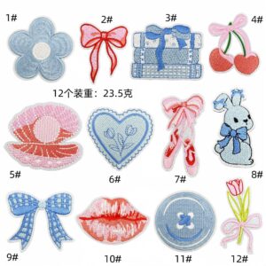 Fresh cloth patch set of 12 pieces
