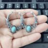 oly-8338f4dde22a12de2509601ba257ecee Wholesale Eagle Feather Turquoise Ring Jewelry Accessory Boutique Resale