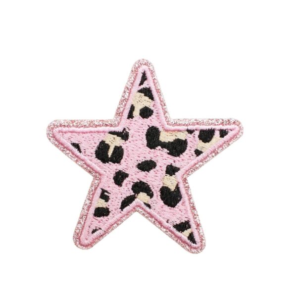 oly-833b8cf722e005bc1ac9e7c71116878d Wholesale Embroidered Leather Patches - Love Heart, Star & Leopard Print - Trendy Clothing Decor Accent for Crafting or Gift