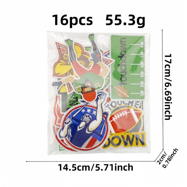 oly-833c2b6e239ddee7dde4bb1bc66bde98 Wholesale Polyester Embroidered Rugby Patch Decorative Accent for Clothing Accessories
