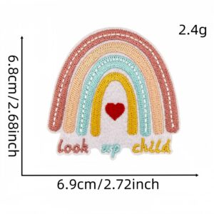 Cartoon english cloth sticker 4#