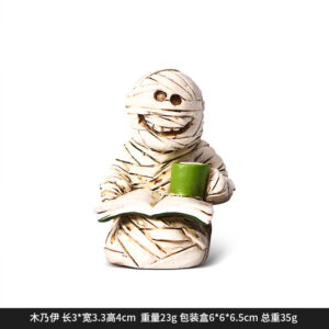 Dy2265a mummy halloween ornament