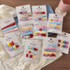 oly-838d222918c0bcaeb5604d6118807374 Wholesale Korean Style Colorful Dopamine Hair Clips Set Cute Bear amp; Bow Design Metal Hair Accessories Boutique Resale