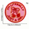 oly-83ab952c7a302a5a2675418e8dd5dd4a Wholesale Cartoon English Inspirational Iron On Patches Polyester Embroidery Decorative Accents for Clothing Bags