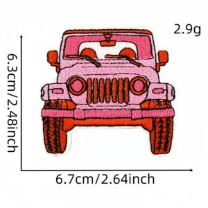 Pink series cloth sticker 6#