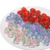 oly-83eb2e29ed6bc1a98712d2fcc6c5e191 Wholesale Purple Strawberry Acrylic Loose Beads DIY Fashion Accessory for Phone Chain Bag Charm Resale