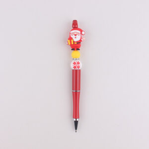 Santa yellow gift