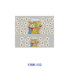 Wholesale 8pcs Cute Bow Design Mini Cup Keychain Sticker