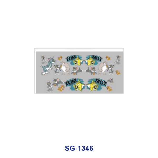 oly-840ddb4bddcf6152cb172c8bf4cf8055 Wholesale 8pcs Mixed Cartoon Animal Leopard Western Rainbow Print 3oz Cup Stickers Wrap OLY Exclusive
