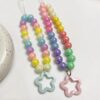 Wholesale Acrylic Round Loose Beads 10mm White Electroplated for DIY Jewelry Phone Accessory Gift