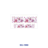 Wholesale 8pcs Butterfly Floral & Letter Graphic Pattern 3oz Cup Stickers Wrap OLY Exclusive
