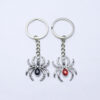 Wholesale Zinc Alloy Cartoon Spider Keychain Halloween Decorative Bag Charm Accessory