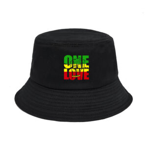 Wholesale One Love Letter Print Fisherman Hat, Sun Protection Unisex for Resale