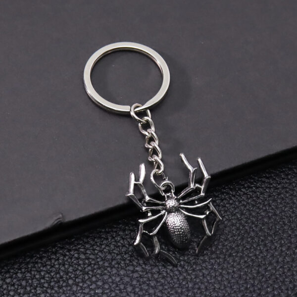 Wholesale Gothic Spider Web Keychain Bag Charm Dark Fashion Accessory Gift