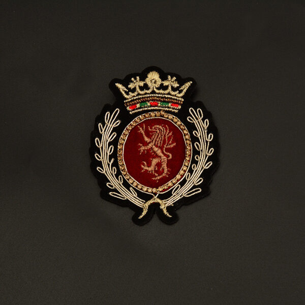 oly-847f8b973c64aa7b09288e60cc129900 Wholesale European Style 3D Embroidered Brooch Pin - Chic Fashion Accessory for Suit