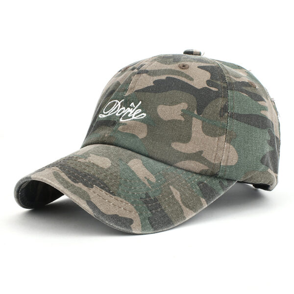 oly-849ebc7fb1809b4cd98149efacef5720 Wholesale Camouflage Embroidered Baseball Cap with English Letters Fashion Accessory
