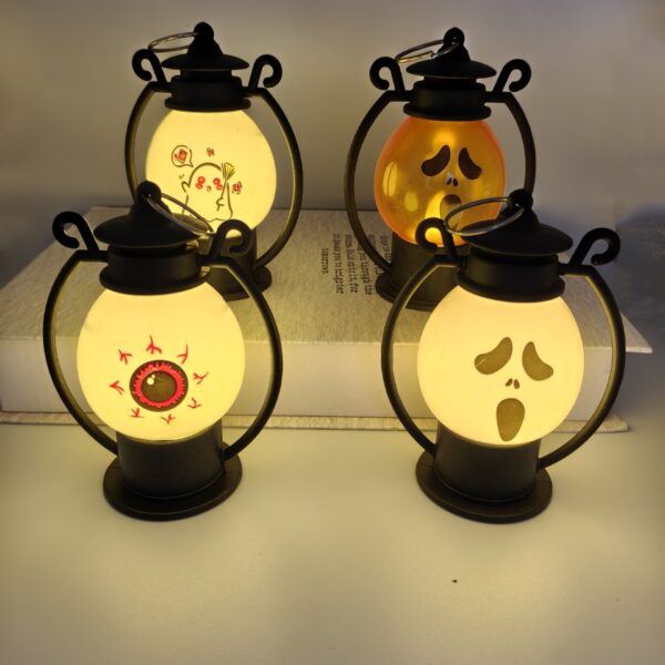 oly-84a7a1dd1c4dc6ce42bdd272e9e528cf Wholesale Plastic Halloween LED Ghost Lamp Decorative Ornament for Party Favor