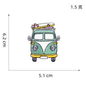 Bus embroidery cloth stickers -4#* Hot Melt Adhesive cloth stickers