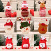 Wholesale Cloth Christmas Drawstring Gift Bag for Party Favors and Resale
