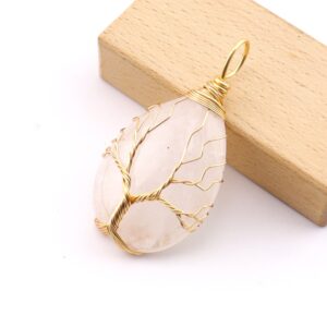 White crystal (2.4x3.4cm)