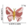 oly-84c864463e72de8fbaae238b14f92f27 Wholesale Love Heart Bow Embroidered Patch Fashion Accessory for Clothing Bag Decoration Gift