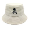 Wholesale Boutique Skull Embroidery Bucket Hat Chic Street Accessory
