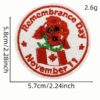 oly-84e27eb7aa70687e7218bf76195b3669 Wholesale Red Soldier Maple Leaf Embroidery Patch DIY Clothing Accessory Resale Gift