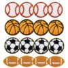 oly-84e559f9321a112703017840f3251636 Wholesale Chenille Embroidered Sports Patch for Football Basketball Baseball Rugby - Stylish Coat Bag DIY Accessory
