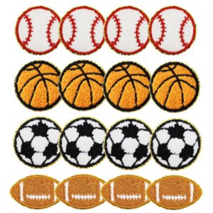 oly-84e559f9321a112703017840f3251636 Wholesale Chenille Embroidered Sports Patch for Football Basketball Baseball Rugby - Stylish Coat Bag DIY Accessory