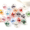 oly-84e8b6ecc85e17876a28988bbd424b9f Wholesale Hollow Star Alloy Beads Silver Zircon Ball DIY Phone Chain Charm