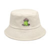 Wholesale Cartoon Embroidered Mushroom Bucket Hat Unisex Foldable Sun Protection Casual Hat