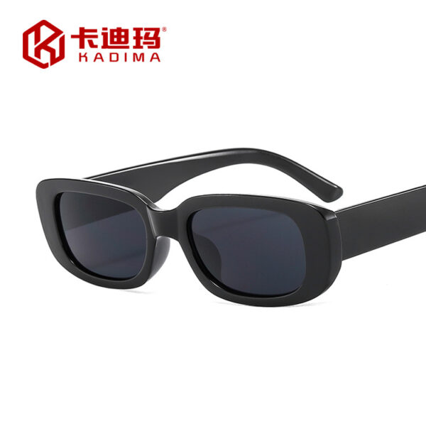 Wholesale Trendy Square Sunglasses White Frame Pink Lens Fashion Accessory Gift for Women