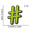 oly-853b1f1e03a3ee20855c08682c137430 Wholesale Cartoon Embroidered Patches Polyester Thread for Clothes Casual Gift Bag Charm