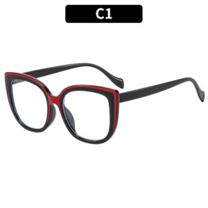 C1-black and red frame