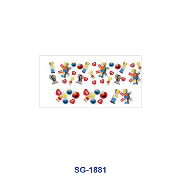oly-854834d3a32a59e753cdab2b68db9b31 Wholesale 8pcs Animation Cartoon Figure Pattern 3oz Cup Stickers Wrap OLY Exclusive