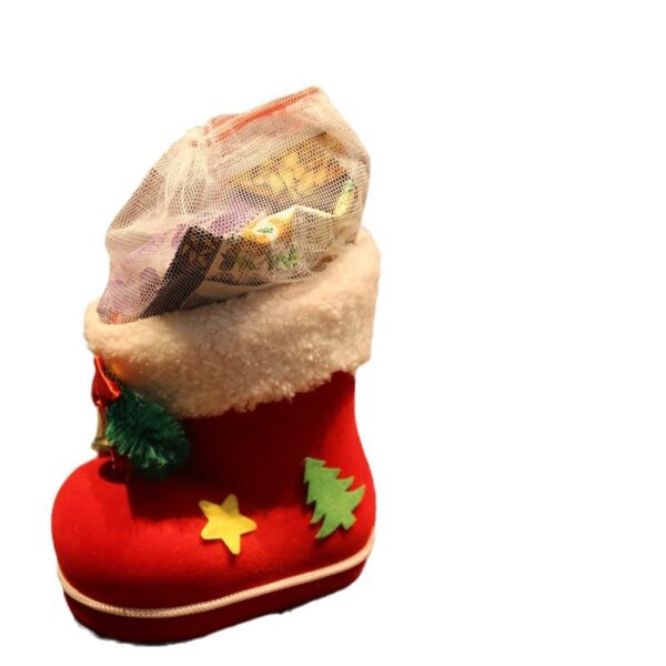 oly-8589414fe8bb0196359aaa8f735f99df Wholesale Handmade Christmas Stocking Candy Boots Holiday Gift Decor