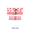 Wholesale 2/4/8pcs Vintage Retro Cartoon Girl Character Print Mini Cup Keychain Sticker OLY Exclusive