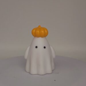 Halloween pumpkin ghost light - yellow pumpkin hat
