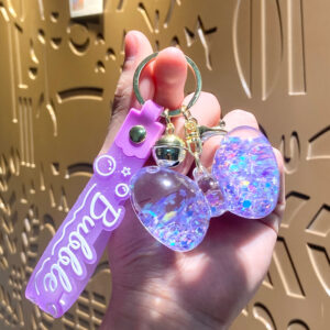 Oil Luminous Bow-Purple / Single OPP bag packaging