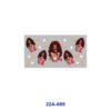 oly-85e9e2921e1c273184d2f201ceb87600 Wholesale 5pcs Luscious Sweet Cartoon Curly Hair Girl Donut Popcorn Watermelon Cupcake Strawberry Cream Dessert Heart Star Mixed Decor Prints 16oz Cup UV DTF Wraps
