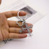 Wholesale Alloy Cross Butterfly Keychain Pendant Y2K Retro Trendy Bag Charm for Women