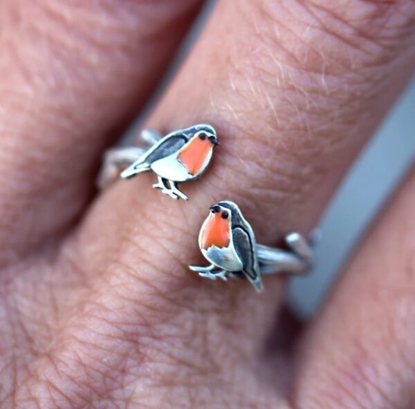 oly-85ff09ff9c1ee792352dc54175077c02 Wholesale Retro Style Simple Bird Ring Fashion Accessory for Gift Boutique Resale