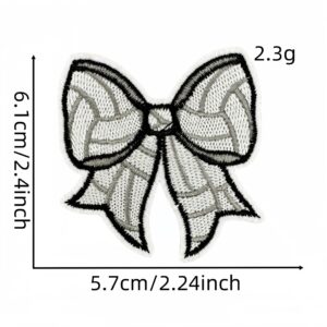 Ball bow cloth patch 4#