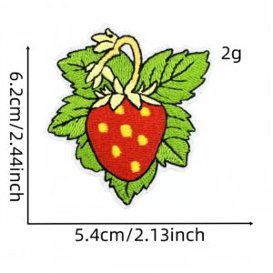 Strawberry cloth patch 15#