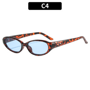 C4-bean flower frame blue film